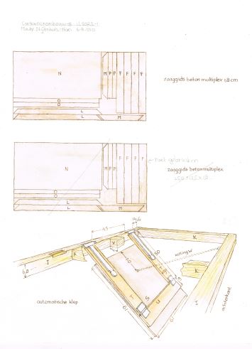 Werktekening 3 containerombouw landleven